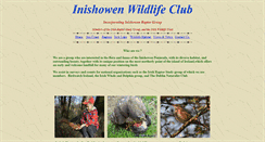 Desktop Screenshot of inishowenwildlifeclub.com